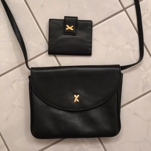 Palsha Picasso matching wallet and crossbody bag